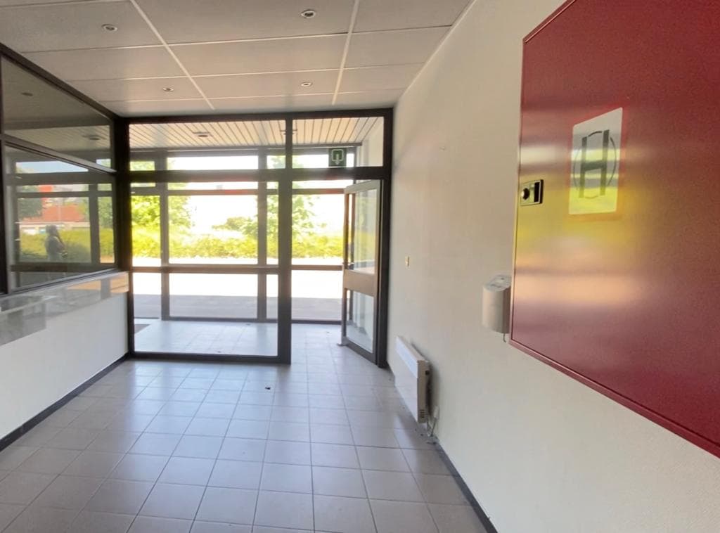 Interieur van het nieuwe gebouw.